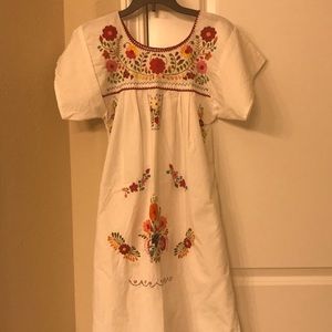 Authentic traditional Mexican dress